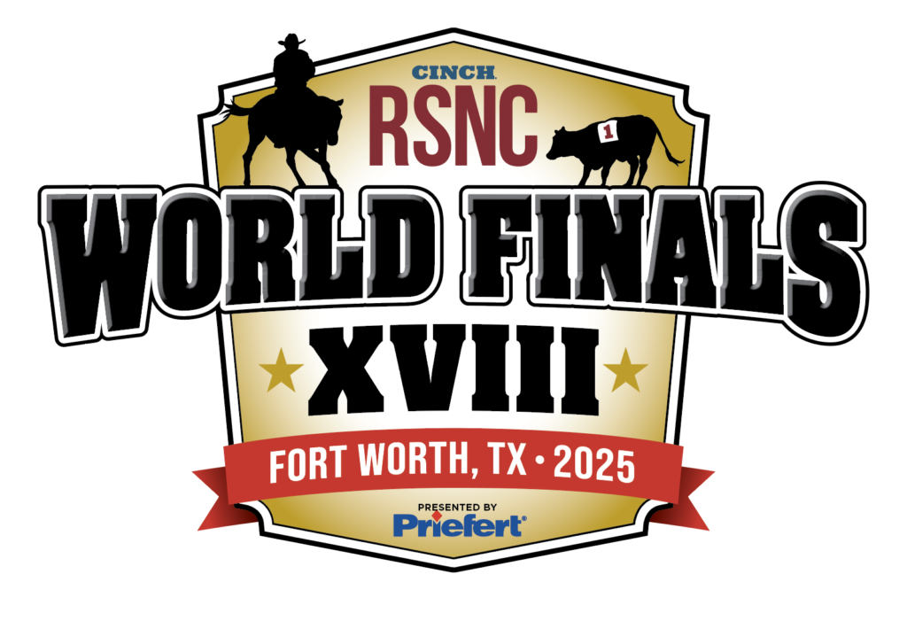 Cinch RSNC World Finals ranch sorting logo 2025